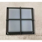 IP65  square dark grey Outdoor Garden Exterior Security Bulkhead Wall Lights UKEW