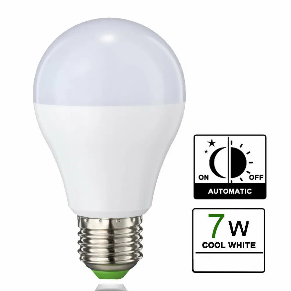 Dusk to Dawn Bulb Light Sensor Auto On/Off  7W LED Energy Saving  Bulb UKEW®