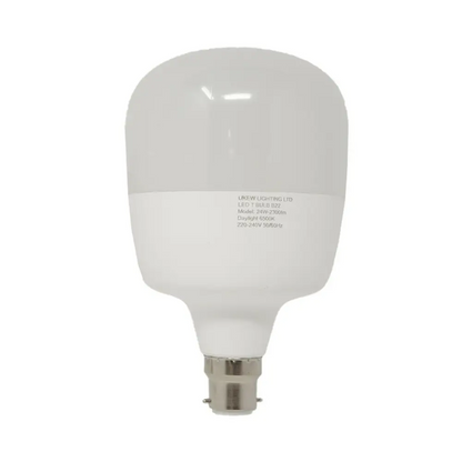 2 X Large ECO LED Light T-Bulb Lamp 18W BC Bayonet B22 1600 Lumens  6500k AIGOSTAR