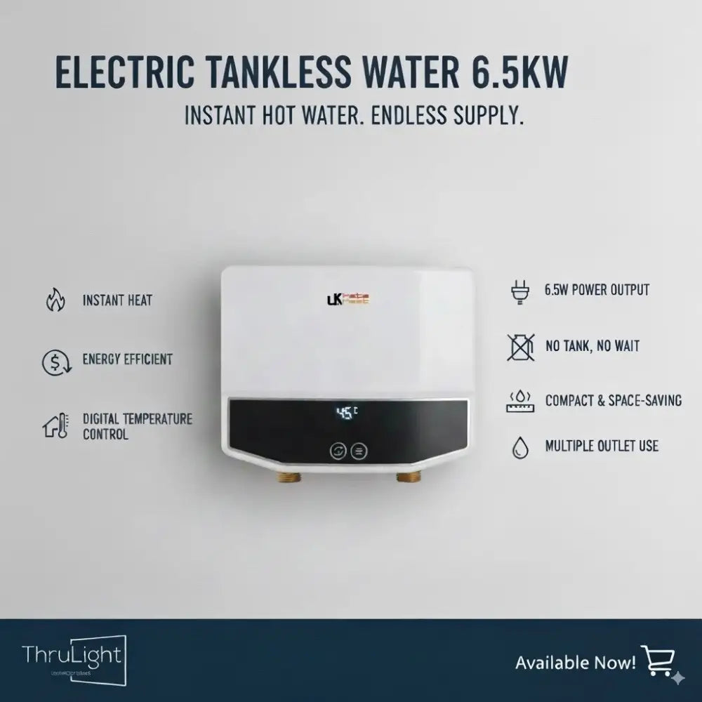 Electric Hot Water Heater Tankless Instant for Endless Hot Water - Home Furniture & DIY:Heating Cooling & Air:Heaters &