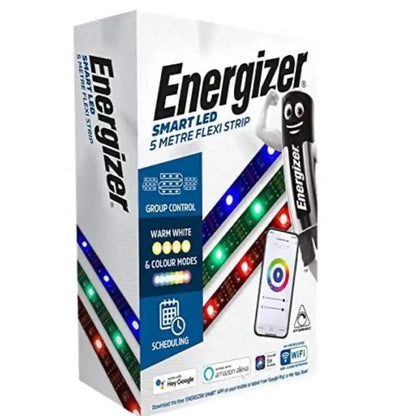 Energizer Smart 5M Flexi Strip Light - UK 3 PIN Plug Light fixtures UK