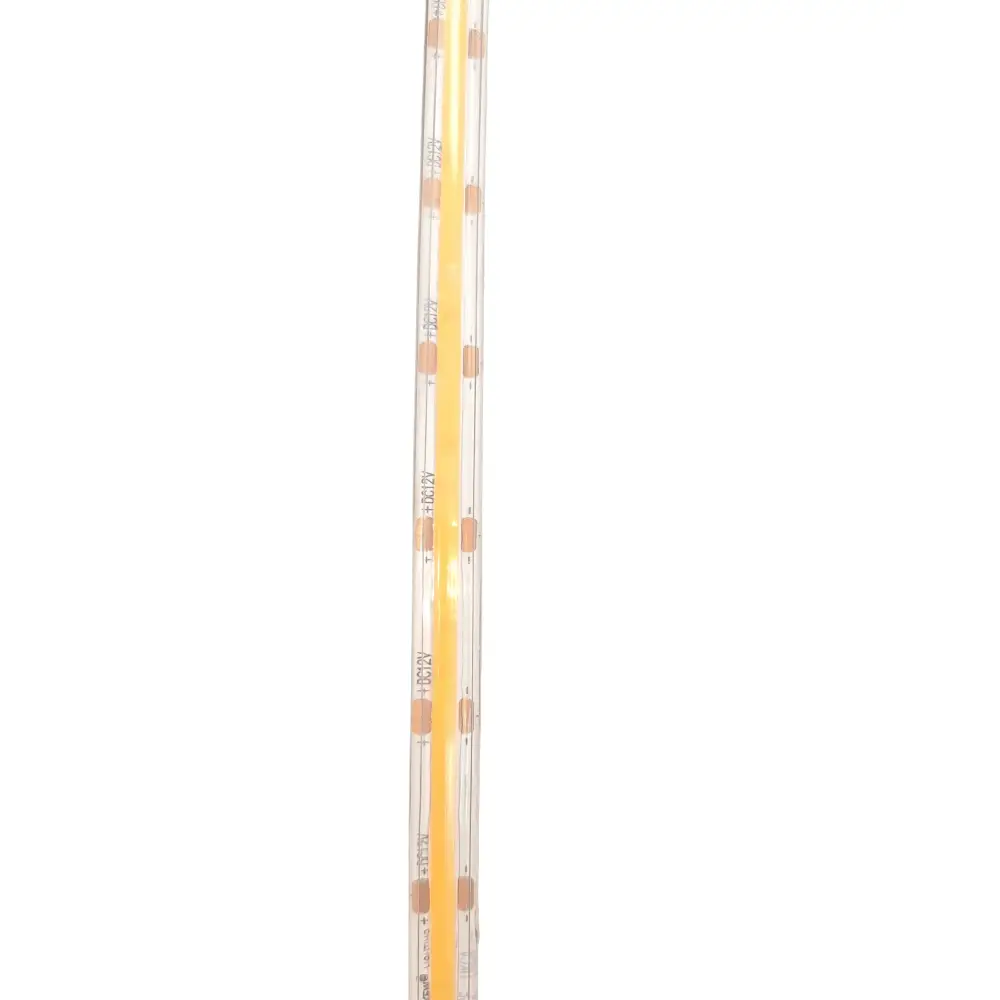 IP65 COB LED Dotless Strip Light Weatherproof 12V / 480 LED / 9W / 5M Roll /4000K Natural White - Light fixtures UK