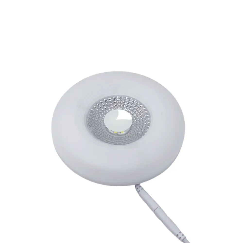 SLIM LED RECESSED  BLUE EDGE LIT PANEL LIGHT ROUND  DOWNLIGHT UKEW
