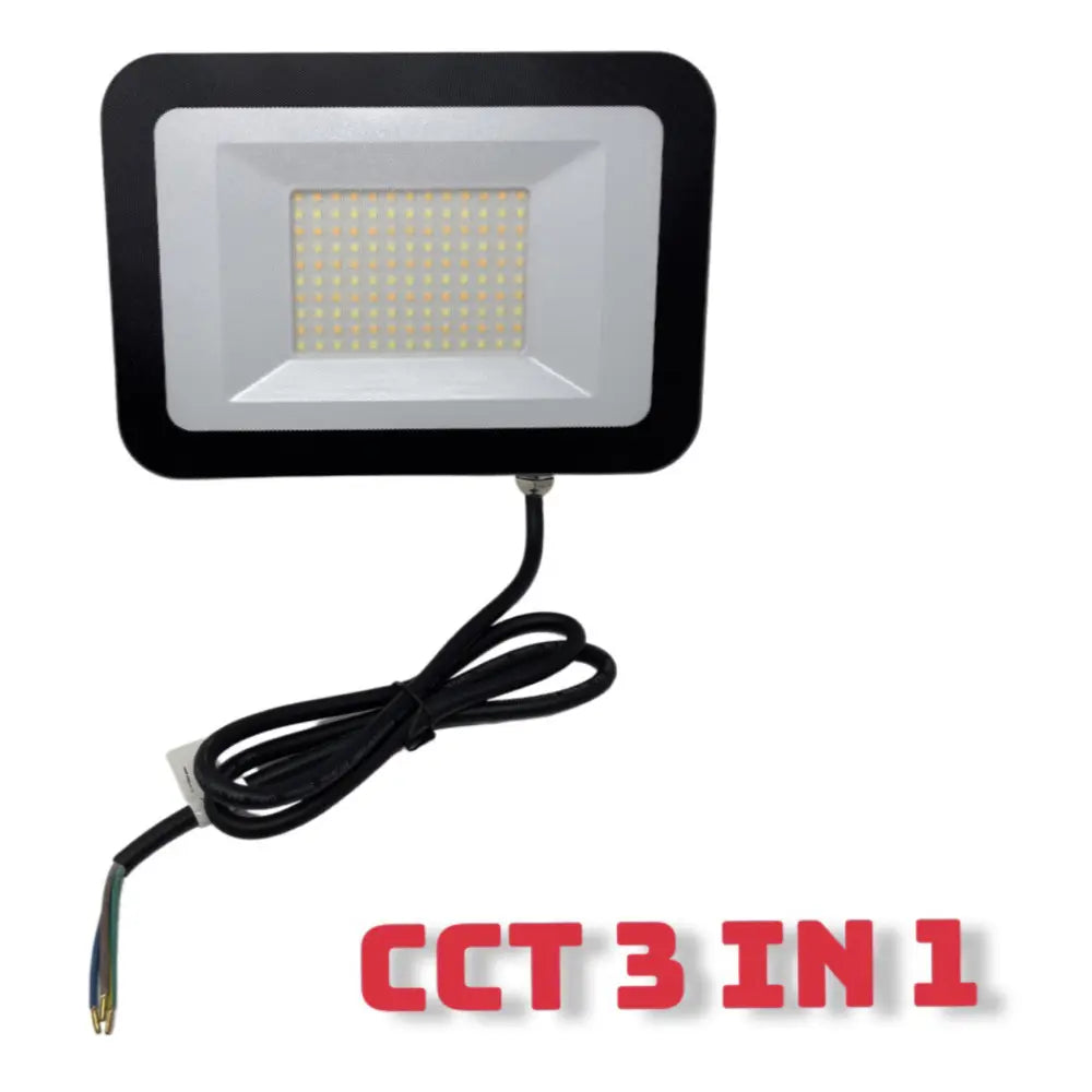 LED 30W / 50W   Slim Outdoor CCT Adjustable Wall  Ceiling Led Floodlight 3 in 1 UKEW