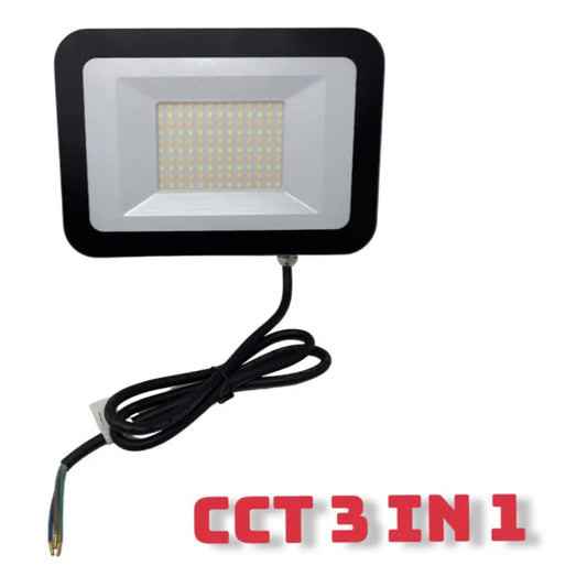 LED 30W / 50W   Slim Outdoor CCT Adjustable Wall  Ceiling Led Floodlight 3 in 1 UKEW