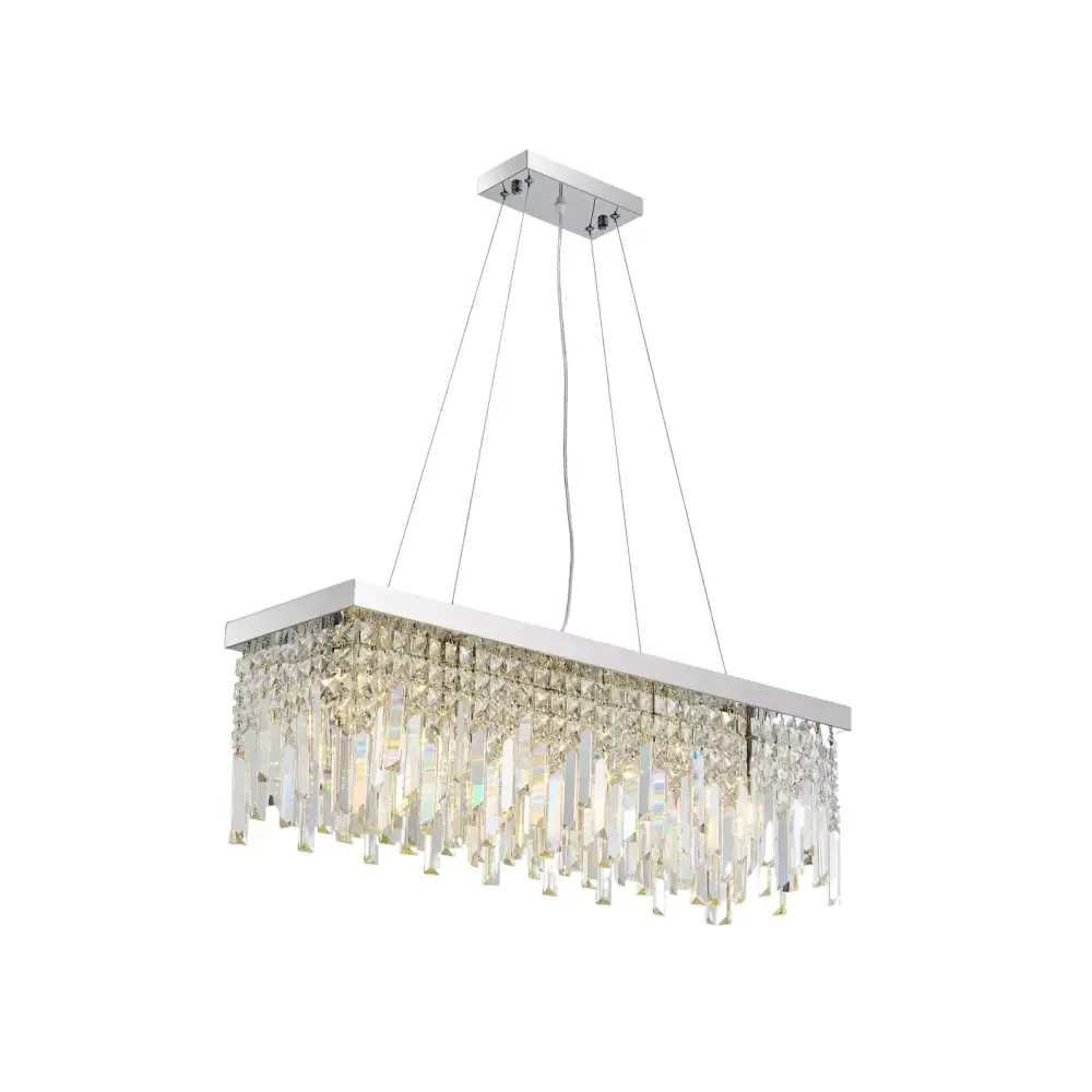 Luxury Crystal Chandelier Pendant Light for Kitchen and Dining Area - Home Furniture & DIY:Lighting:Ceiling Lights &