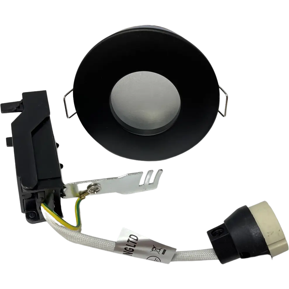 Matt Black  Bathroom Ceiling Light Downlight Spotlight  IP65 UKEW