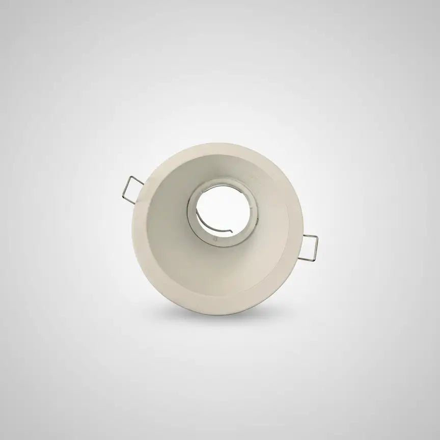 Matt White Adjustable GU10 Downlight for Angled Ceilings - Home Furniture & DIY:Lighting:Ceiling Lights & Chandeliers