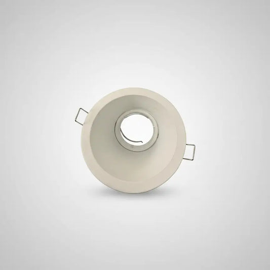 Matt White Adjustable GU10 Downlight for Angled Ceilings - Home Furniture & DIY:Lighting:Ceiling Lights & Chandeliers