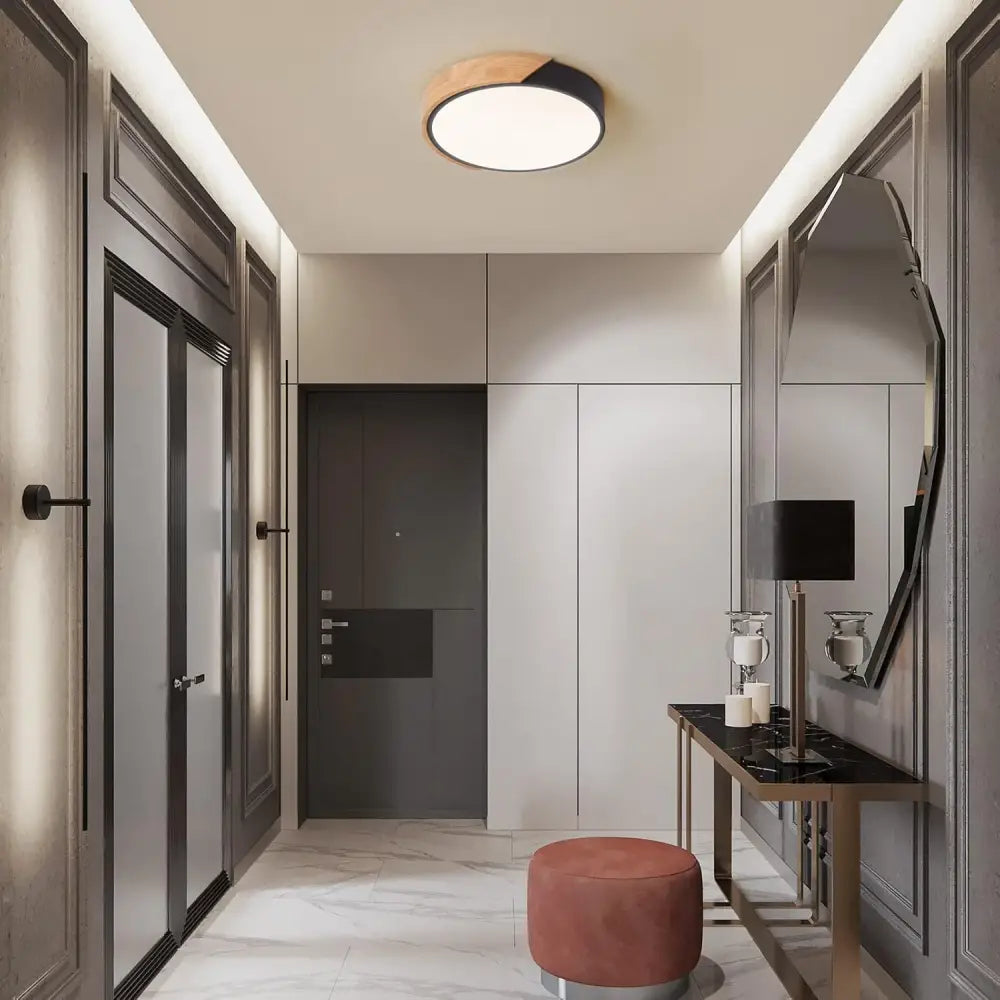 Modern LED Ceiling Light Fixture with Adjustable CCT and Stylish Finish - Home Furniture & DIY:Lighting:Ceiling Lights