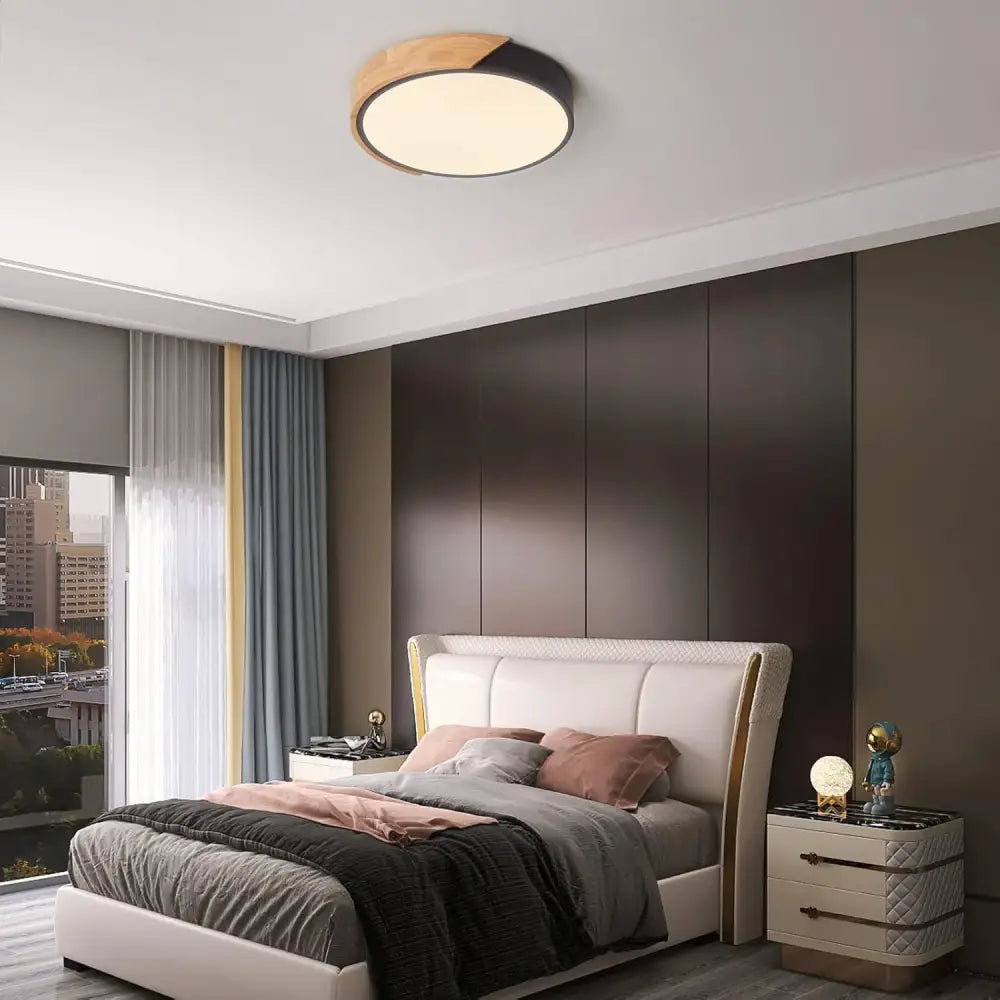 Modern LED Ceiling Light Fixture with Adjustable CCT and Stylish Finish - Home Furniture & DIY:Lighting:Ceiling Lights