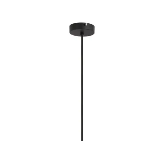 Modern Smoked Glass and Bamboo 1.2m Pendant Light for Kitchen Ceiling. - Light fixtures UK