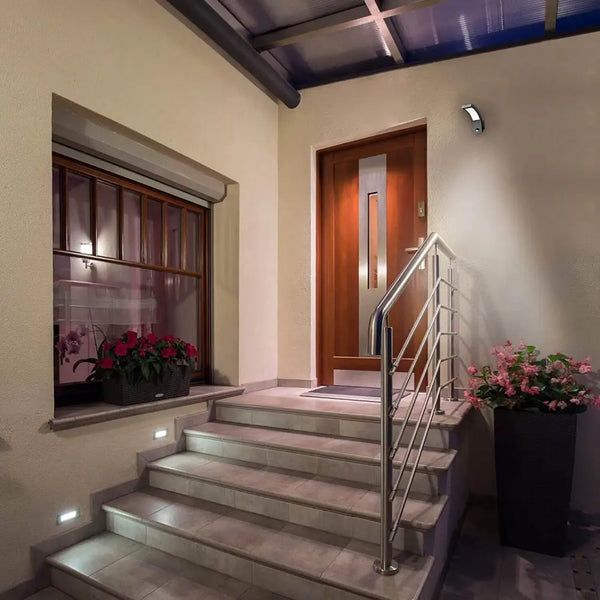 Outdoor Wall Light with 10W LED and Motion Sensor for Security | Thrulight