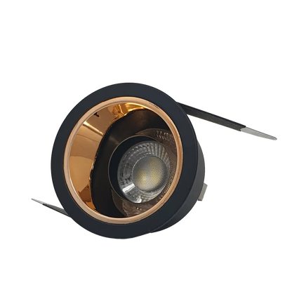 4x Reflector GU10 Ceiling Recessed Downlight Rose Gold Black-White Black Chrome UKEW