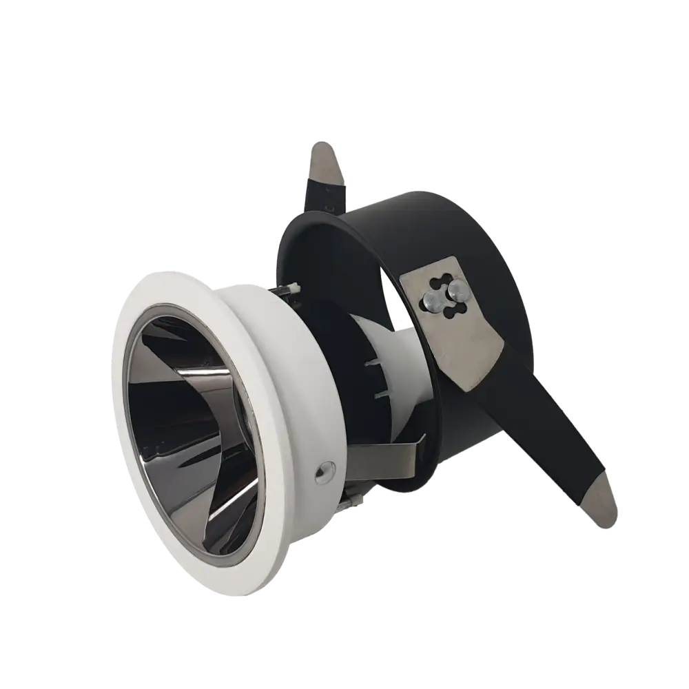 4x Reflector GU10 Ceiling Recessed Downlight Rose Gold Black-White Black Chrome UKEW
