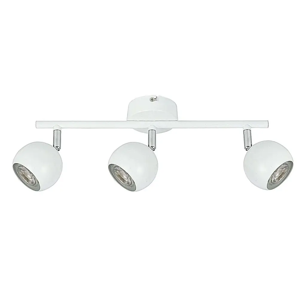 Modern Adjustable 3 Way LED Eyeball Ceiling Light UKEW