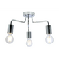 Retro Style Over Table 3 Way Ceiling Light Fitting  ,Rose Gold/Black/Chrome UKEW®