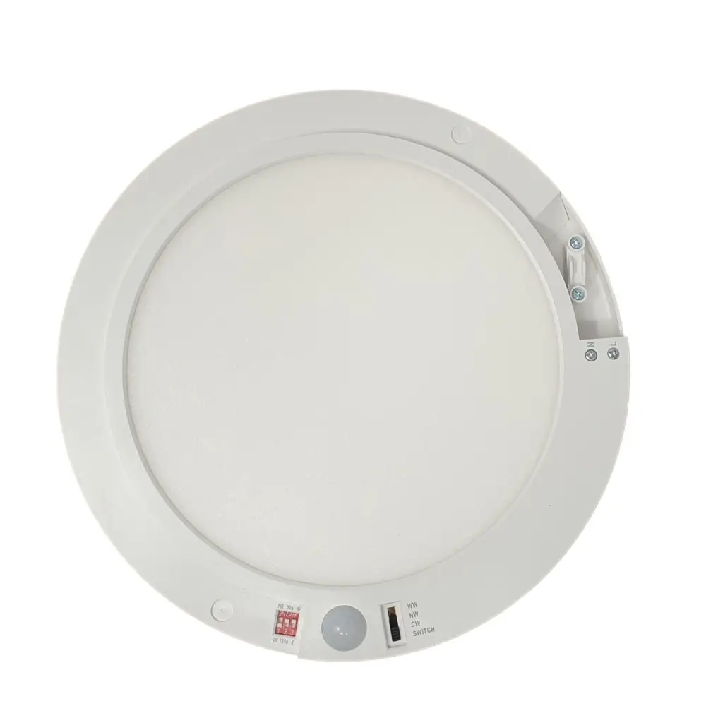 Round LED Ceiling Light with PIR Detection Range for Indoor - Home Furniture & DIY:Lighting:Night Lights