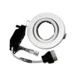 GU10 Ceiling Tilt Directional Recessed Spotlight Downlights White UKEW