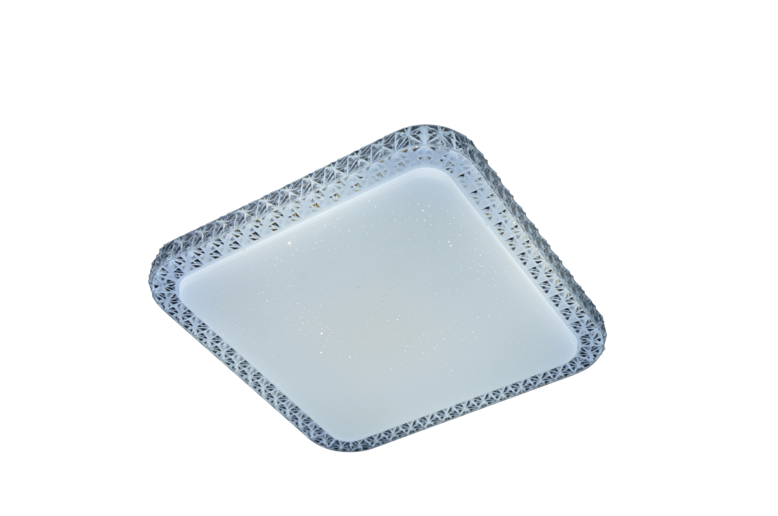 LED 24W Square Ceiling Light Flush Sparkling Effect CCT Colour Select 30 X 30cm