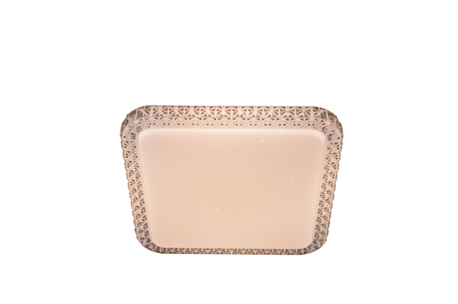 LED 24W Square Ceiling Light Flush Sparkling Effect CCT Colour Select 30 X 30cm