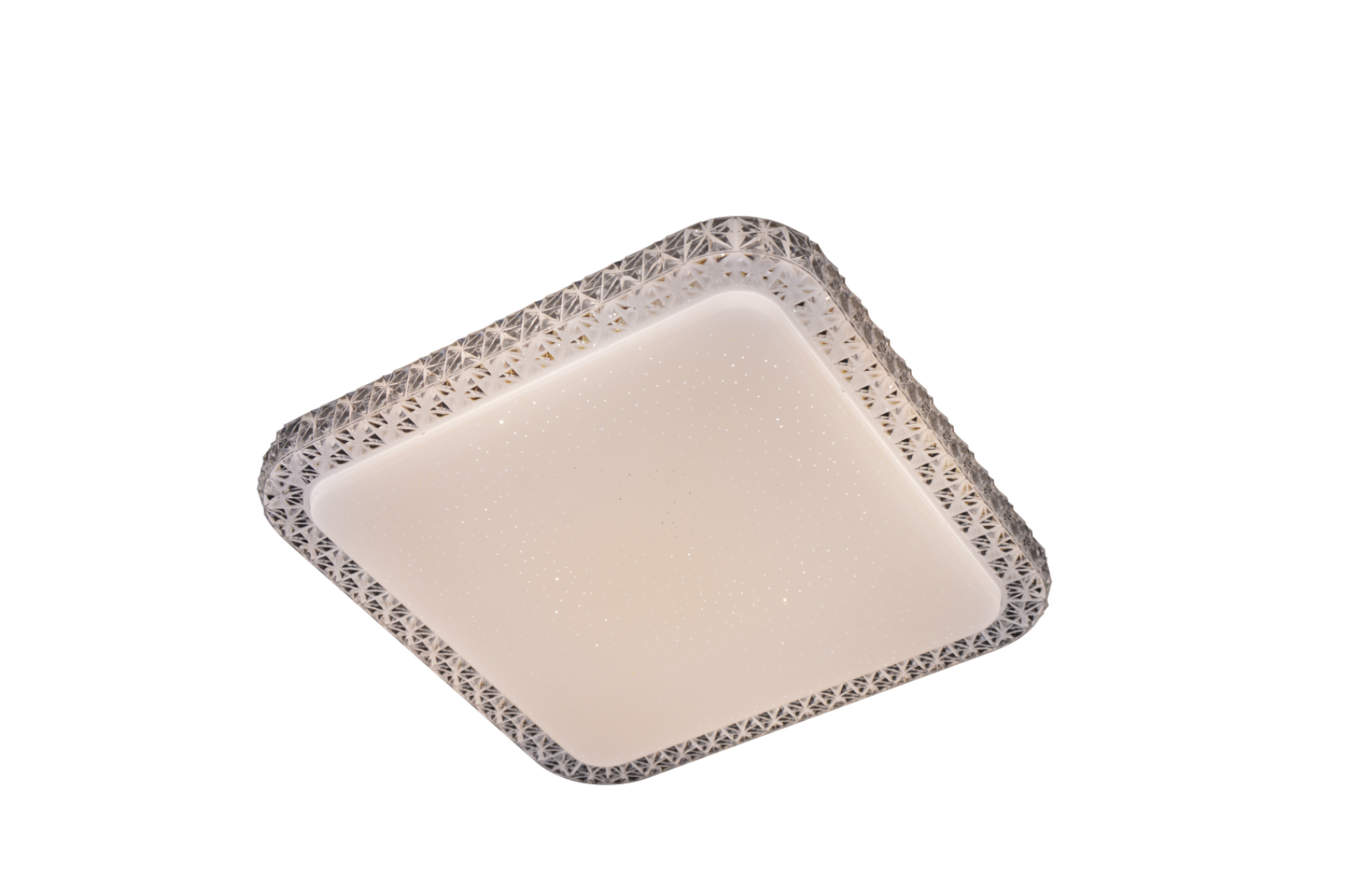 LED 24W Square Ceiling Light Flush Sparkling Effect CCT Colour Select 30 X 30cm