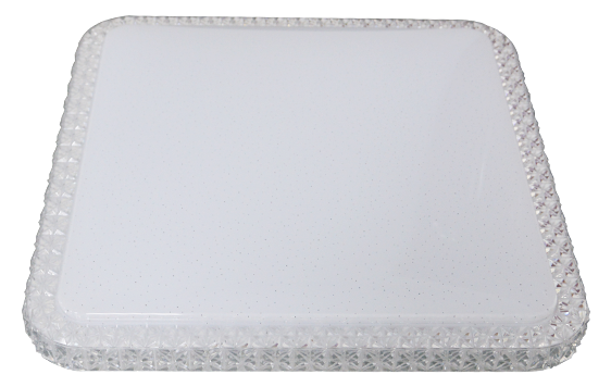 LED 24W Square Ceiling Light Flush Sparkling Effect CCT Colour Select 30 X 30cm