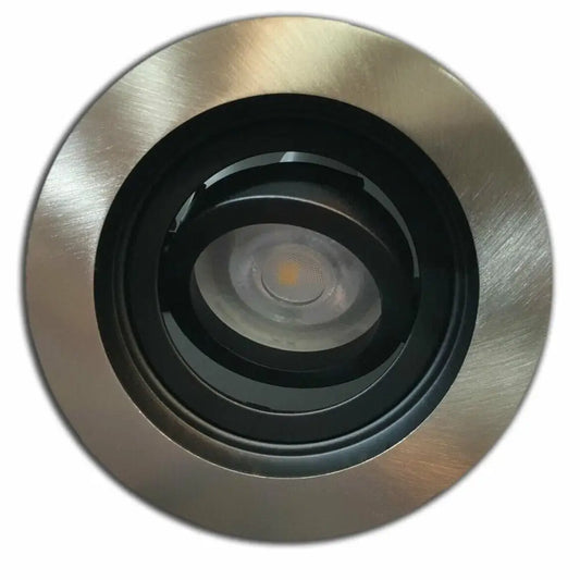 2 or 4 Ceiling light Satin Black GU10 Tilt Recessed Interior light UKEW