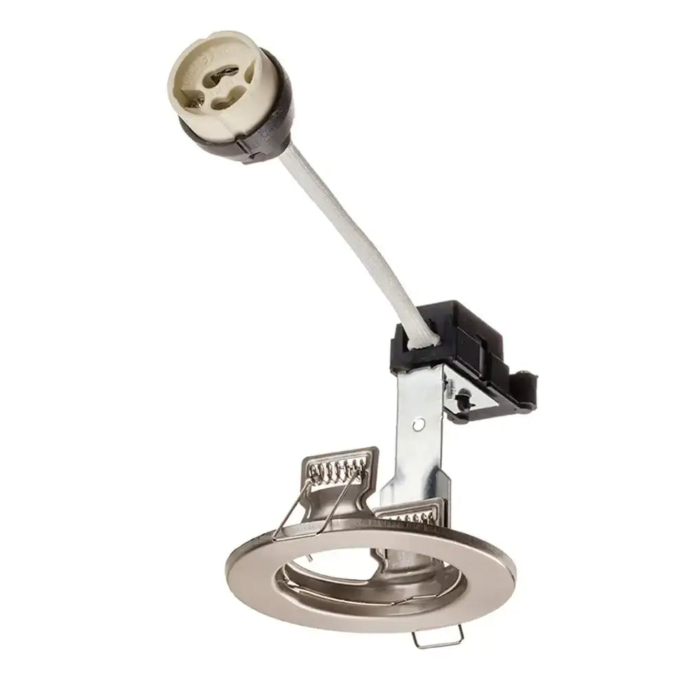 GU10 DOWNLIGHT FIXED Satin Chrome, Red Arrow HOOP-W HS/FSC - Light fixtures UK
