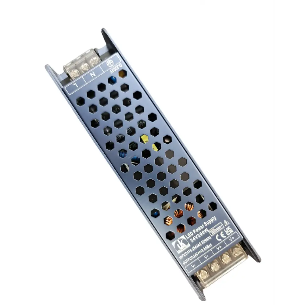 Slim Line ECO Constant Voltage LED Driver 200W 24V for LED Strips - LED Driver