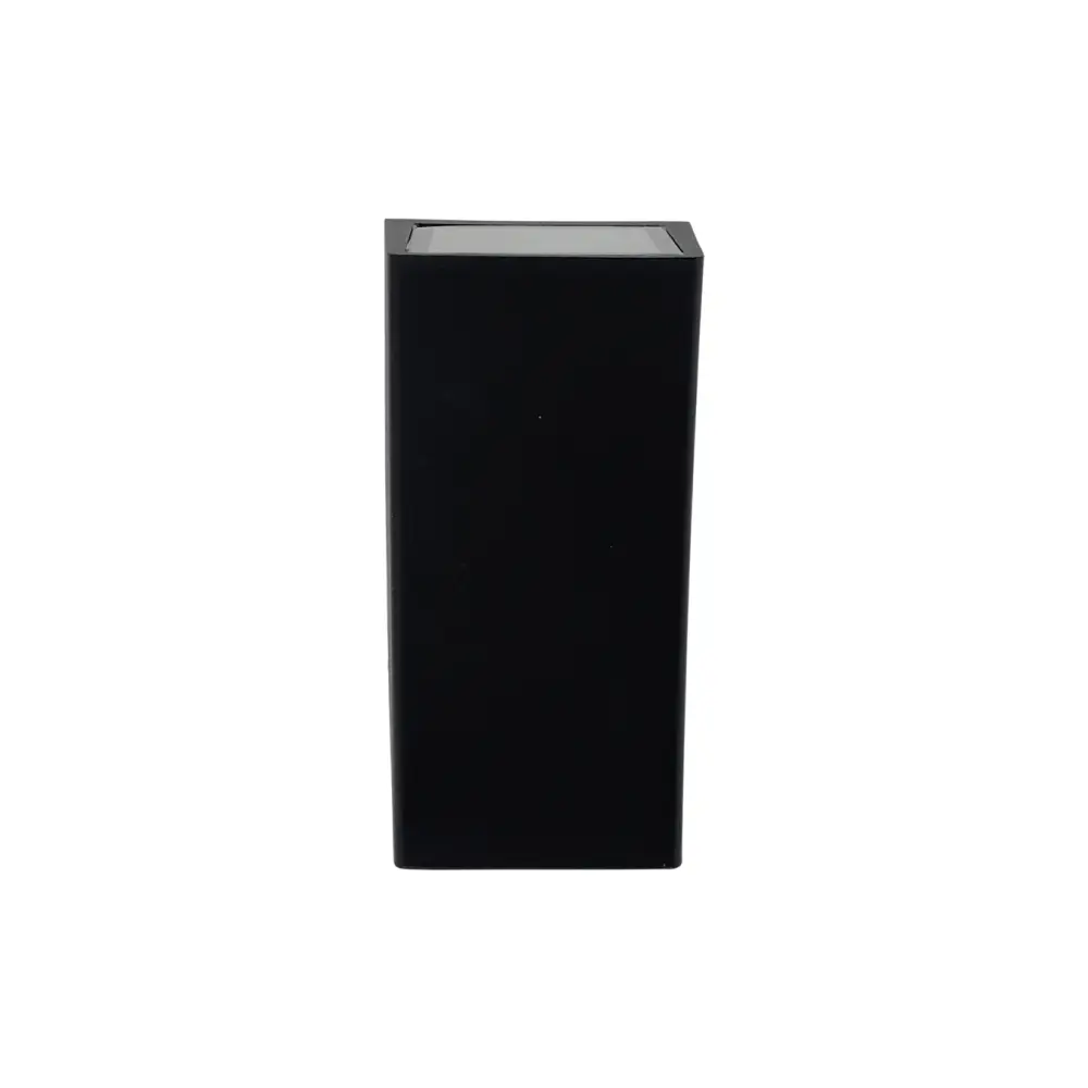Space grey Outdoor Wall Up&Down Light Curved Design Square or Round IP54 GU10 UKEW