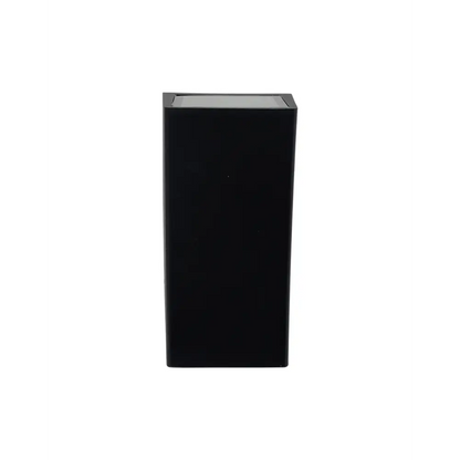 Space grey Outdoor Wall Up&Down Light Curved Design Square or Round IP54 GU10 UKEW
