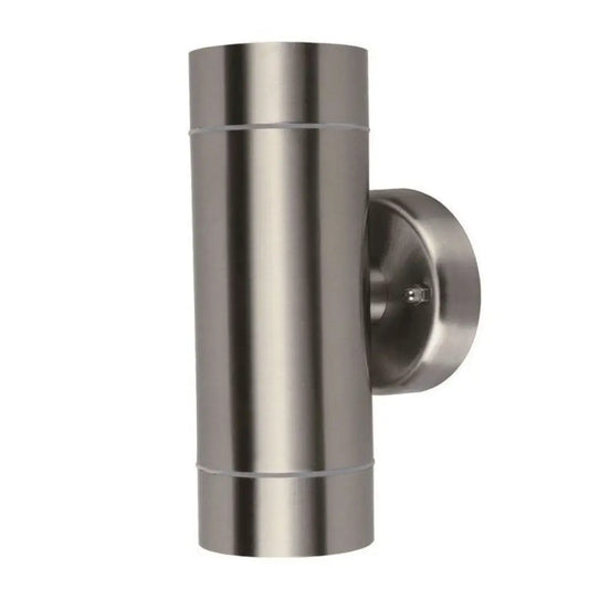 IP44 Wall Mounted Up and Down Light Outside or Indoor Light Stainless Steel UKEW