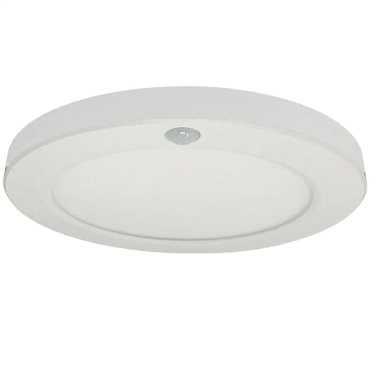 Tri-Colour 18W Led PIR Motion Surface / Recessed Mount Round Panel Light UKEW