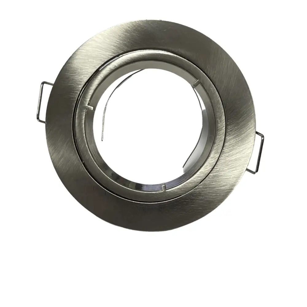 Fix Satin Ceiling Gu10 Large Recessed Mains 240v Downlight LED UKEW UKEW