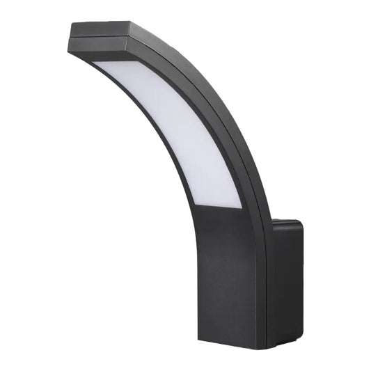 Unique Outdoor Curved Wall Light with IP54 Waterproof and 10W LED - Garden & Patio:Garden Lighting:Wall & Ceiling Lights