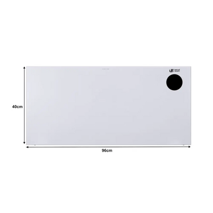 Wall Heater Wifi Electric Convector Panel  White 24H 7 Day Thermostat 2Kw/1/KW - Light fixtures UK