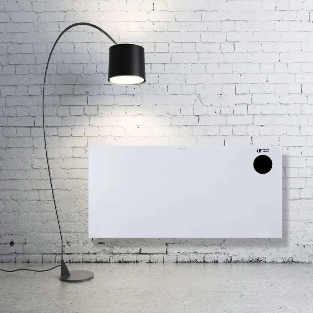 Wall Heater Wifi Electric Convector Panel  White 24H 7 Day Thermostat 2Kw/1/KW - Light fixtures UK