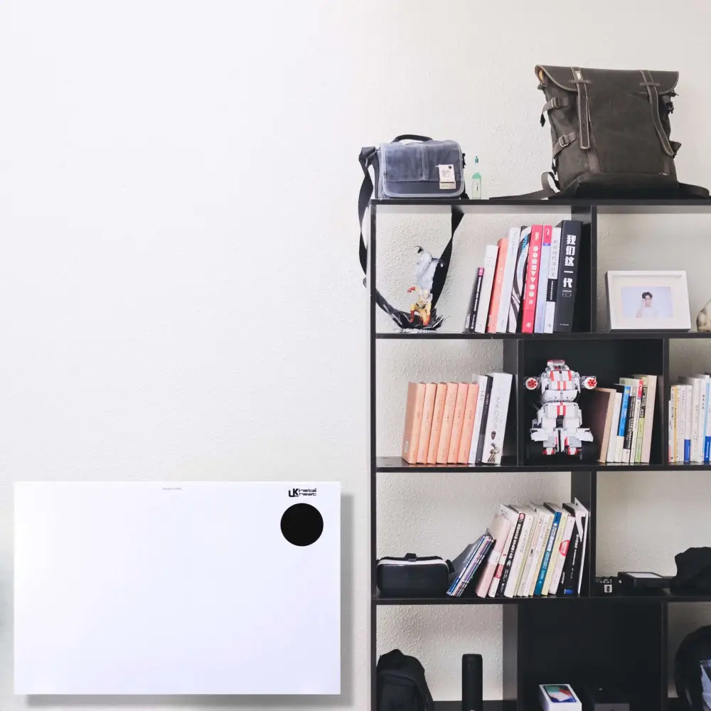 Wall Heater Wifi Electric Convector Panel  White 24H 7 Day Thermostat 2Kw/1/KW - Light fixtures UK