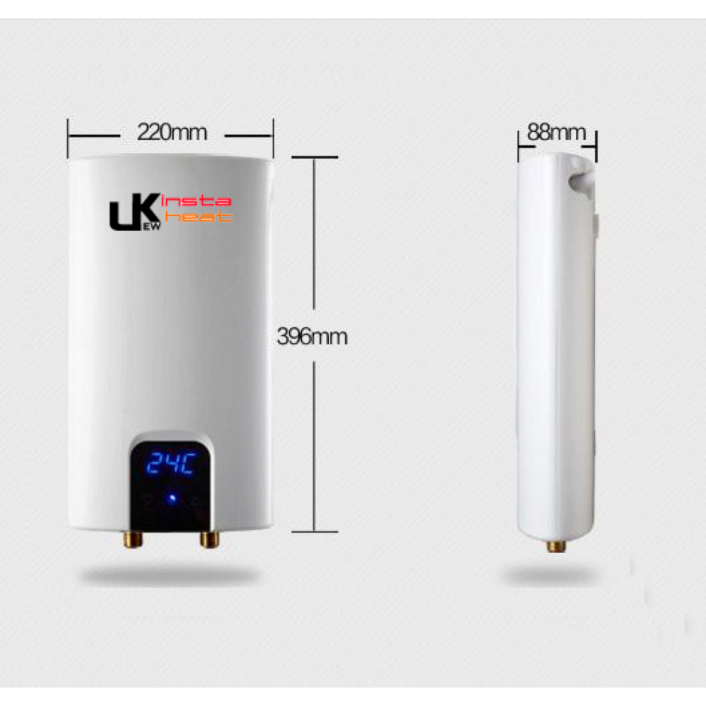 Hot Water Heater Tankless Instant 6.5LW/ 9Kw / 11Kw or 13.5Kw Multipoint LCD Electric - Light fixtures UK