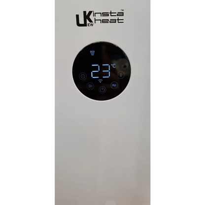 Wall Heater Wifi Electric Convector Panel  White 24H 7 Day Thermostat 0.5Kw/1/KW - Light fixtures UK
