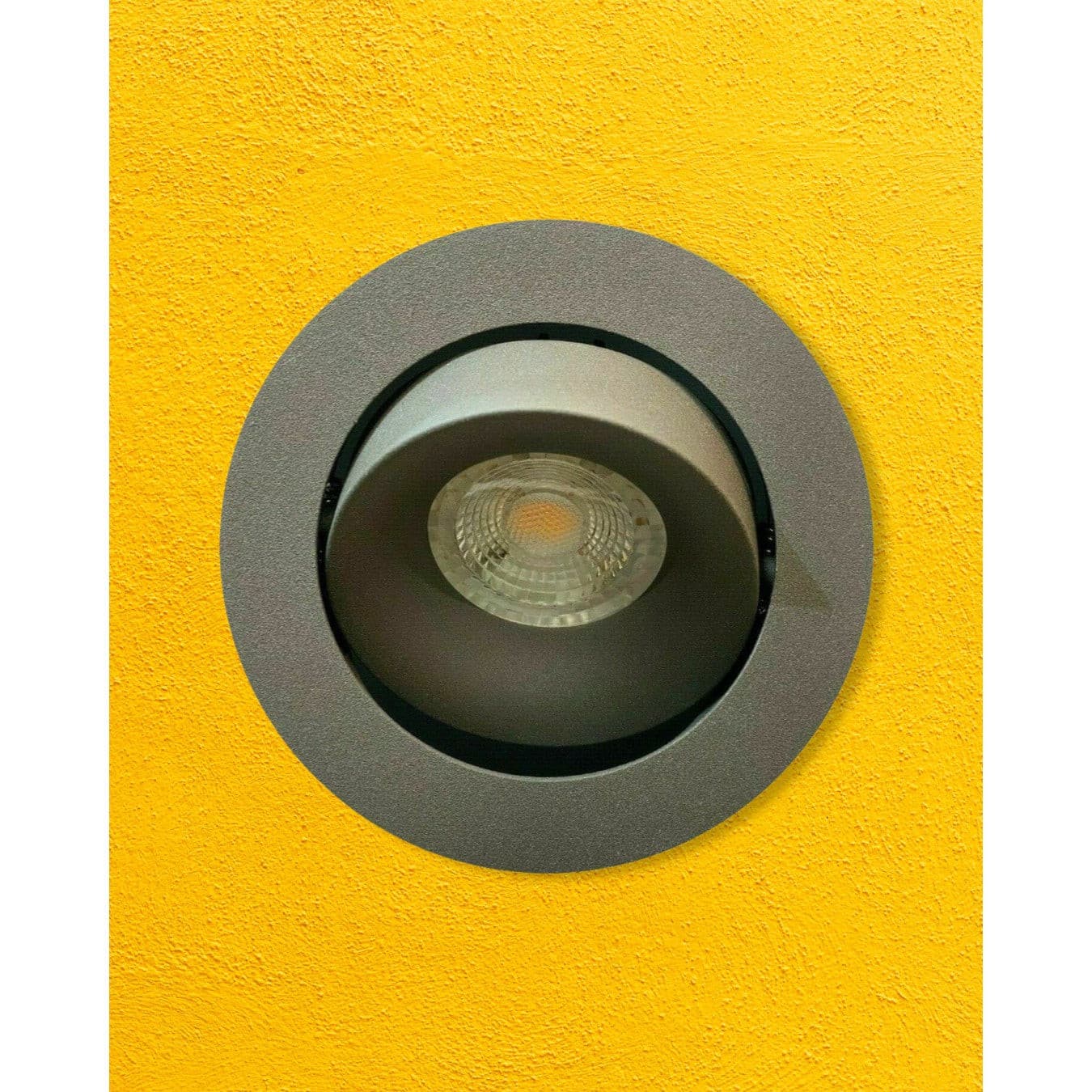 105mm Downlights Grey  GU10 Tilt Directional Recessed Ceiling Spotlight UKEW®