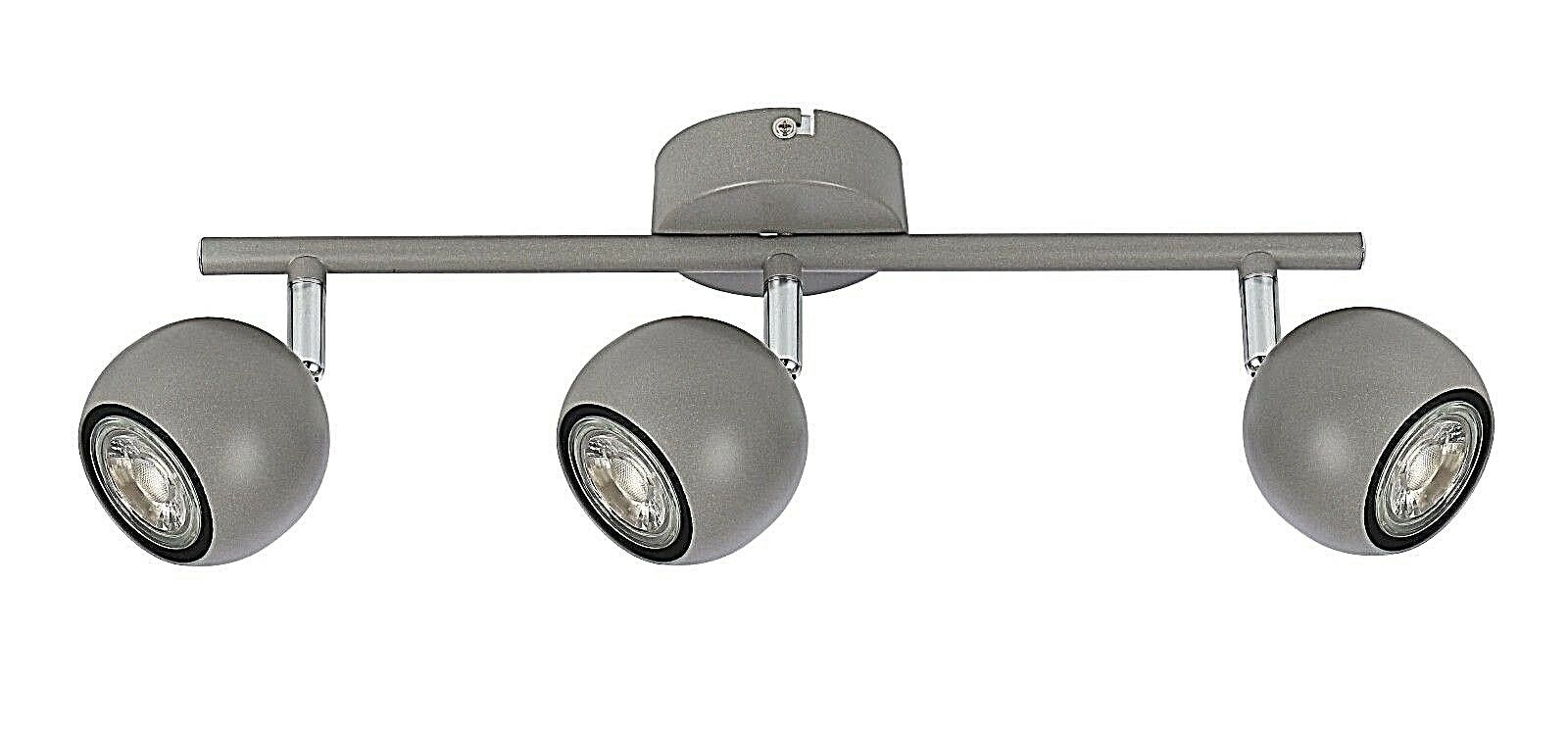 Modern Adjustable 3 Way LED Eyeball Ceiling Light UKEW