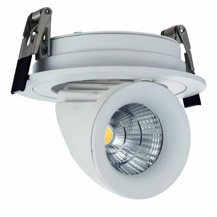 10W LED Directional Swivel and Scoop Retail wall washer Spotlight Dimmable 3000K UKEW
