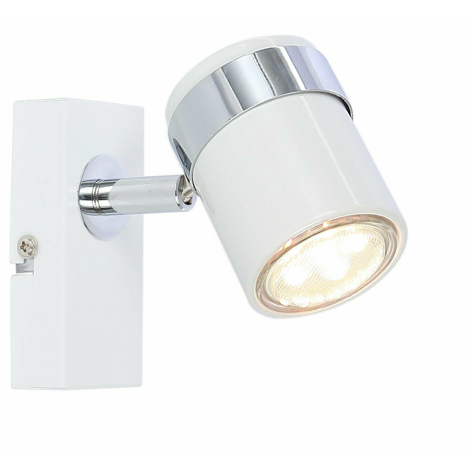 White single LED Ceiling or Wall Spotlight Spot Lights Fittings  (14437) UKEW