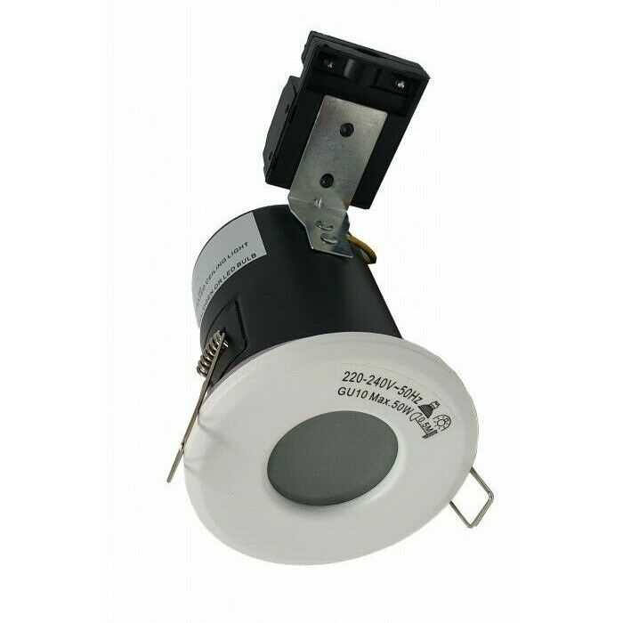Bathroom fire rated  downlight IP65 Fire Rated GU10 white  Spotlights UKEW