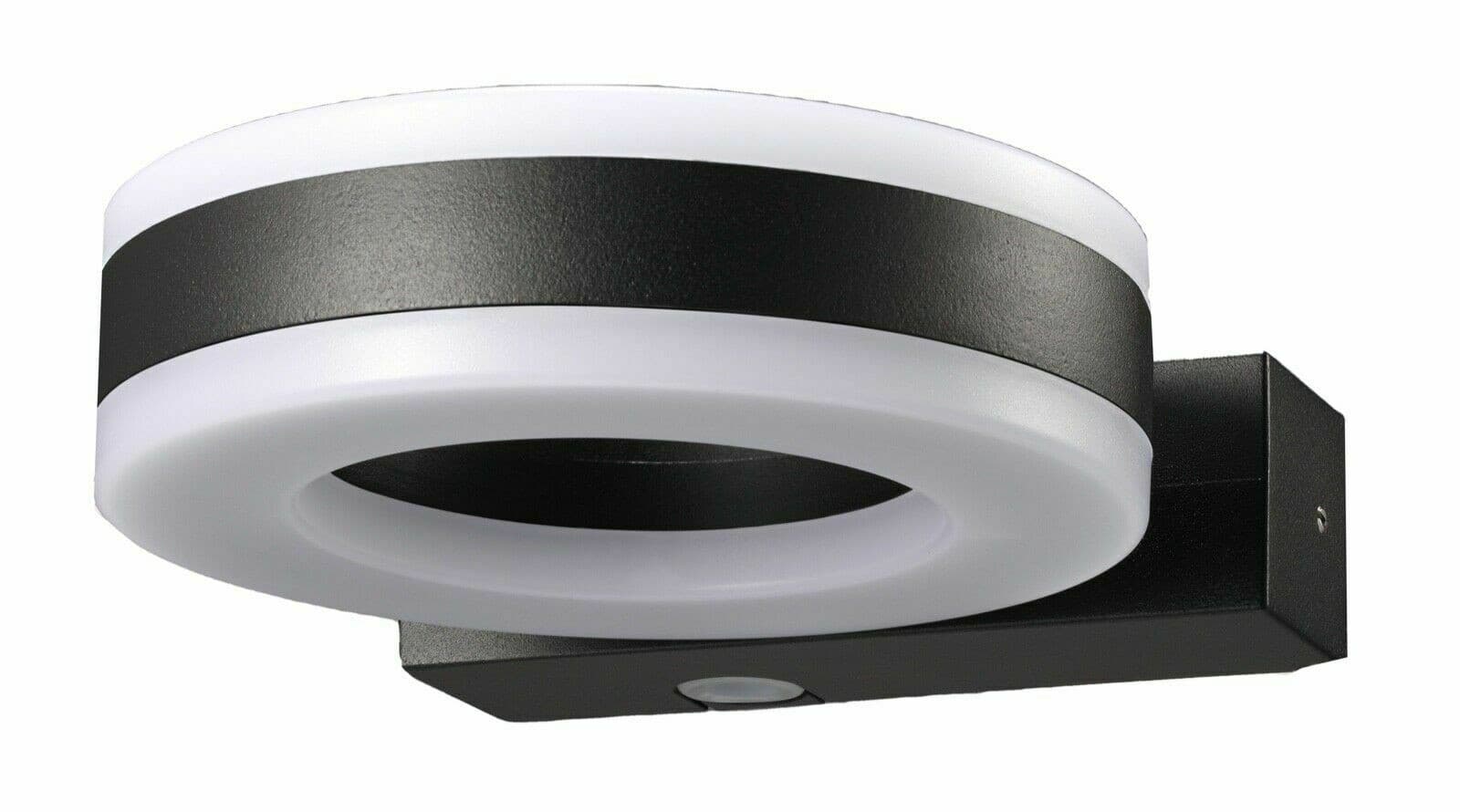 Dusk Till down 20W Led Up Down Circular Wall Light Outdoor Black White