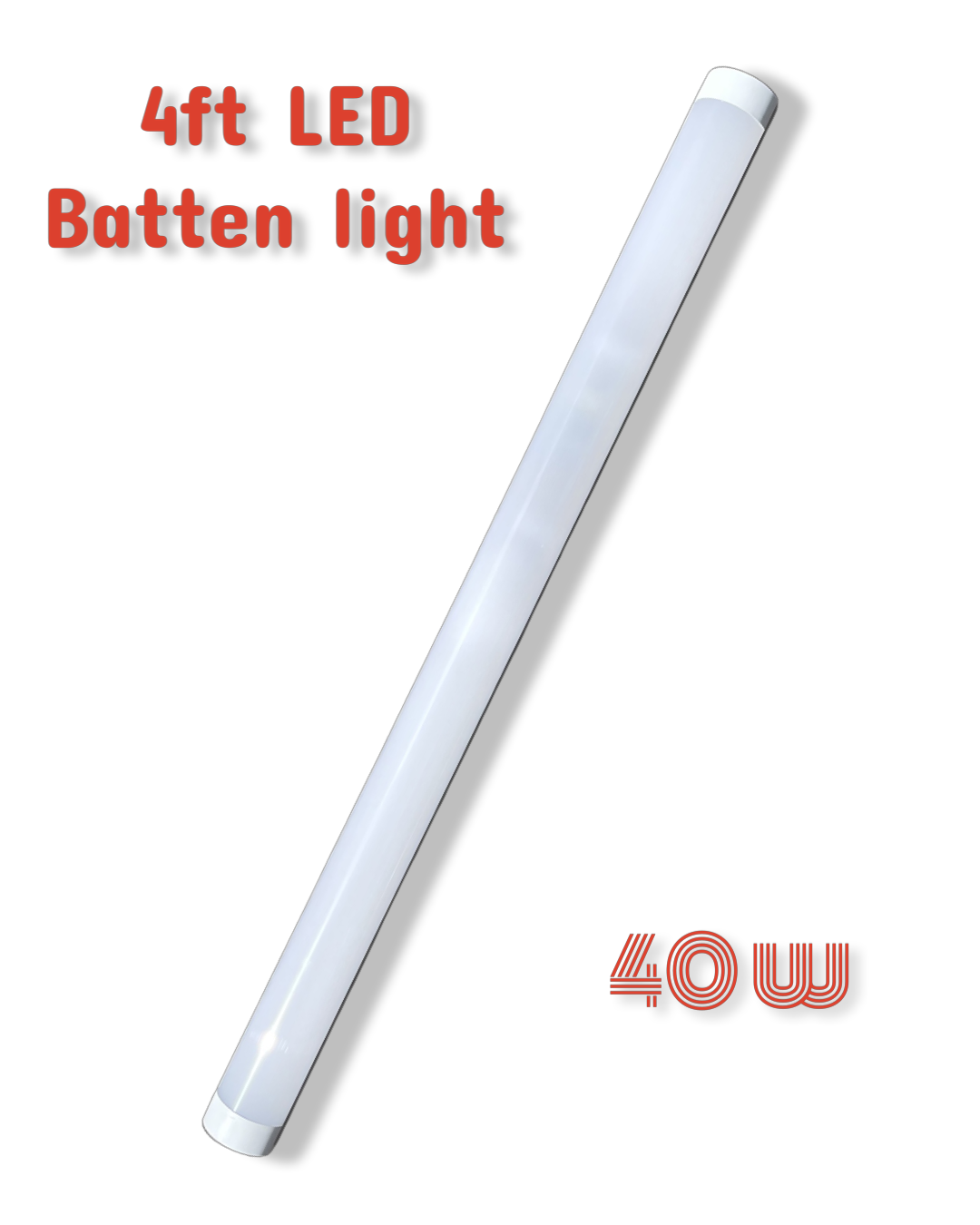 LED Batten Tri colour   ceiling light Fitting 4ft 40w  4000 lumens  LED Batten UKEW®