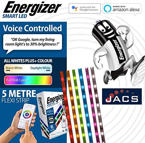 Energizer Smart 5M Flexi Strip Light - UK 3 PIN Plug Light fixtures UK