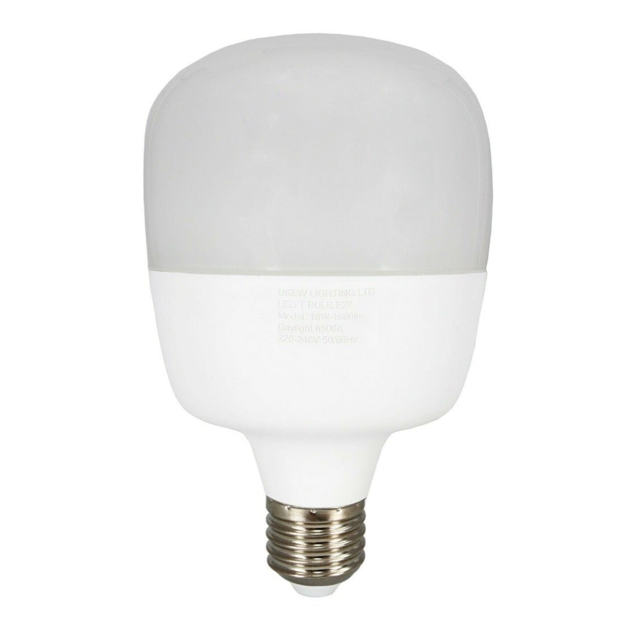 2 x Large ECO LED Light T-Bulb Lamp 18W E27 screw 1600Lumens  6500k eco+
